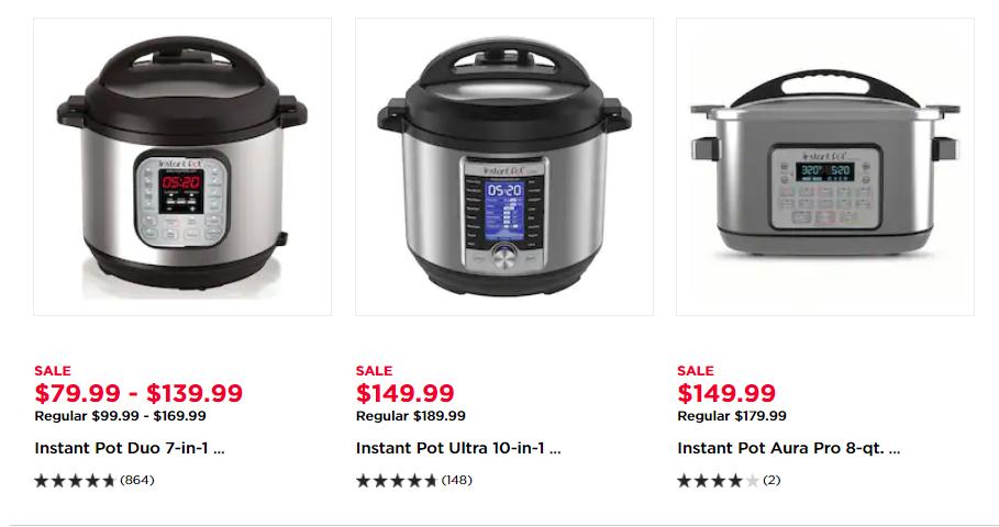 Get Instant Pot Pressure Cookers at Kohl's from $59 with Kohls Coupons